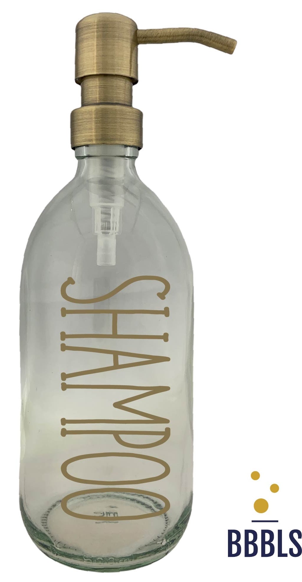 BBBLS® Zeepdispenser 500 ml Glas – Hervulbaar