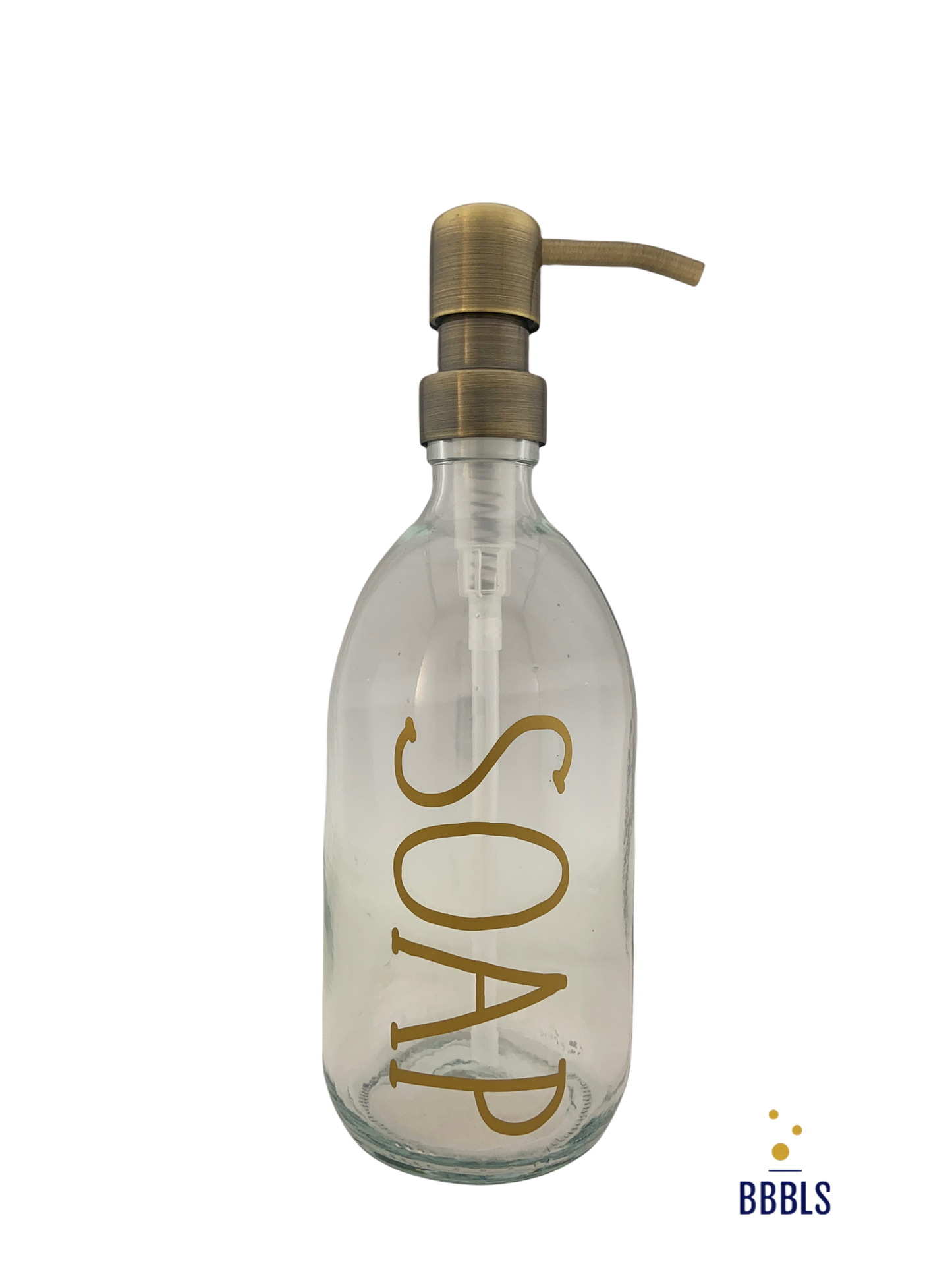 BBBLS® Zeepdispenser 500 ml Glas – Hervulbaar
