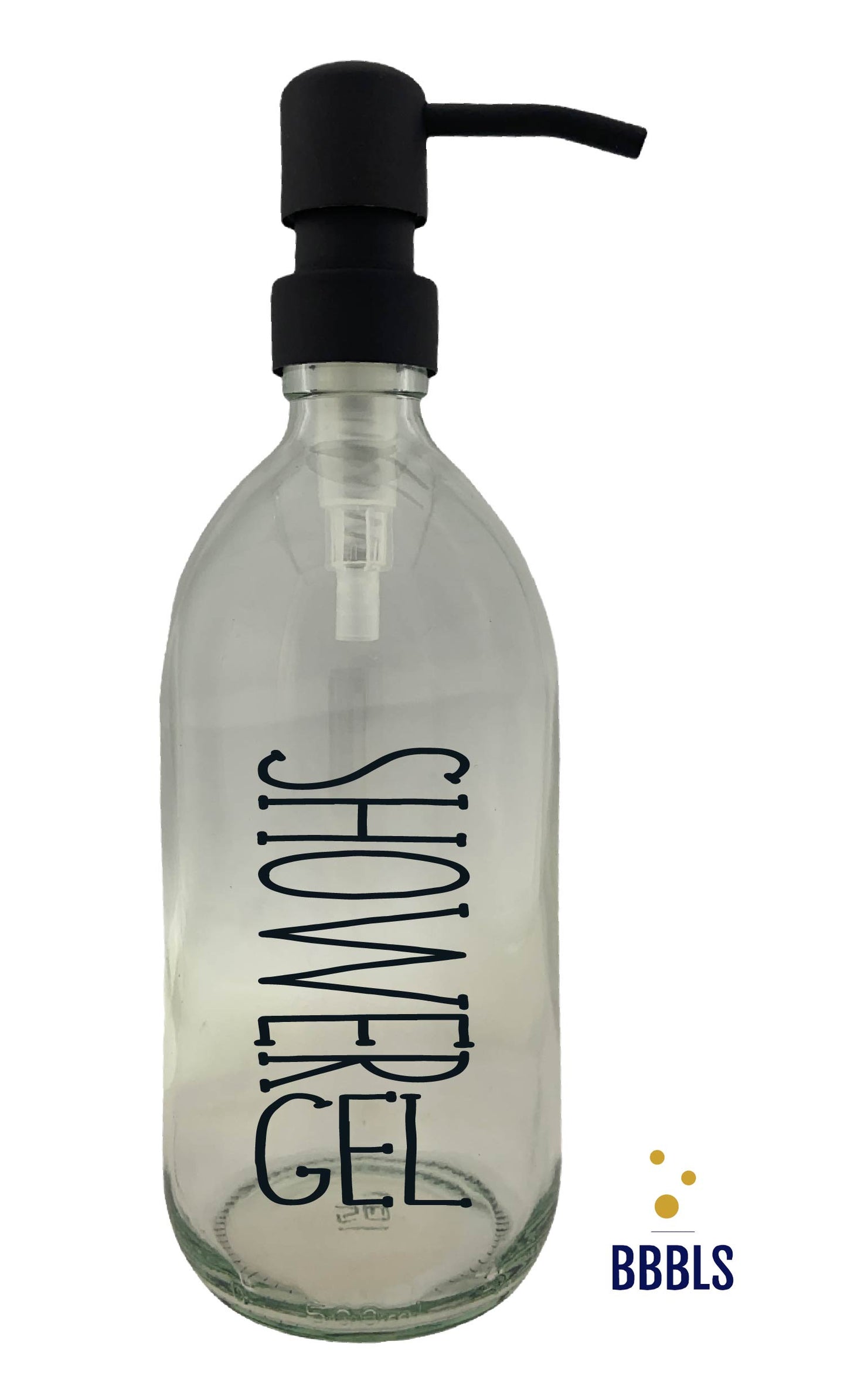 BBBLS® Zeepdispenser 500 ml Glas – Hervulbaar