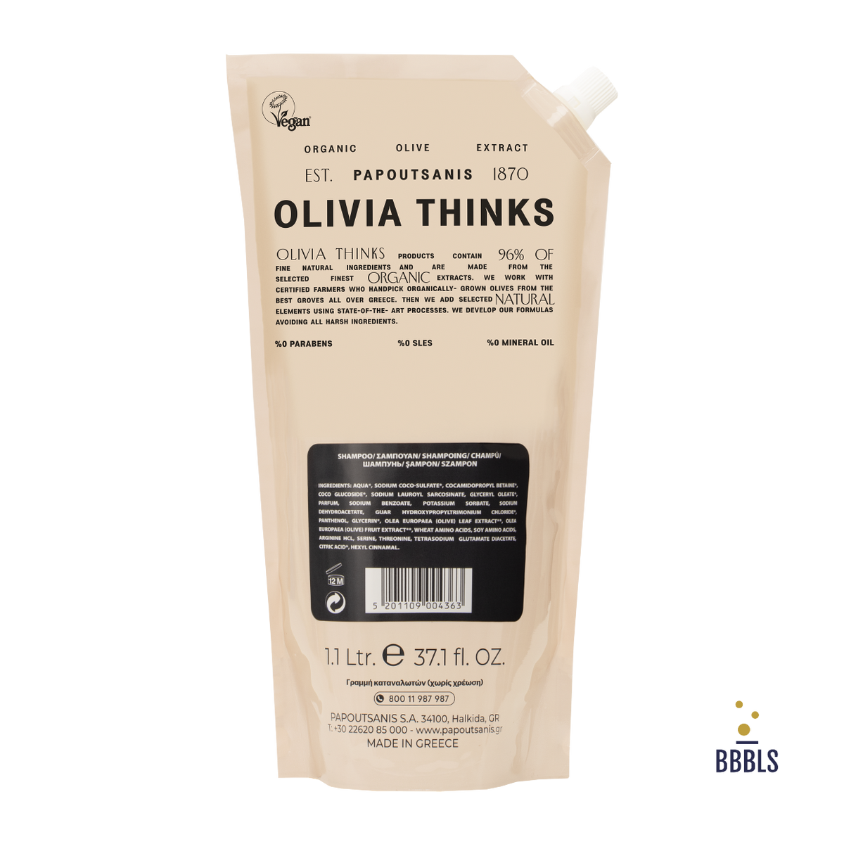 BBBLS® Navulzeep Olivia Thinks